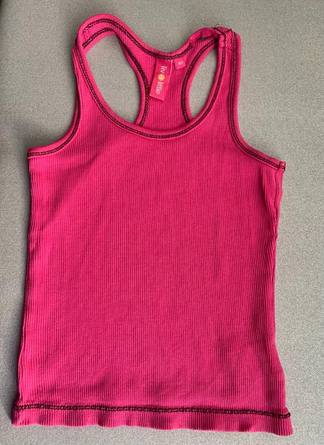 Tílko & tričko malinové liv a little vel. 110, 110