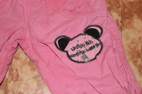 Dívčí plátěné kalhoty minnie vel. 74 - 80, disney,74