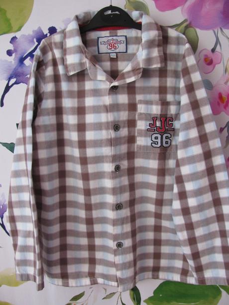 Chlapecký pyžamový flanelový kabátek, 140