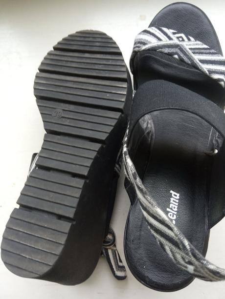 Sandále na klínku vel.39, graceland,39