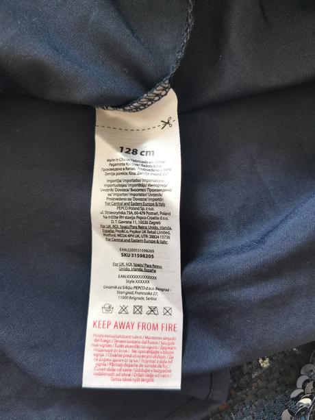 Sukně flitrová měnící suknička vel. 128, tcm,128