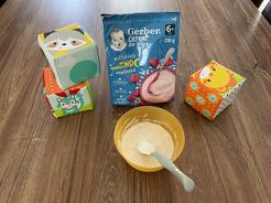 GERBER Cereal mléčná kaše malinová na dobrou noc