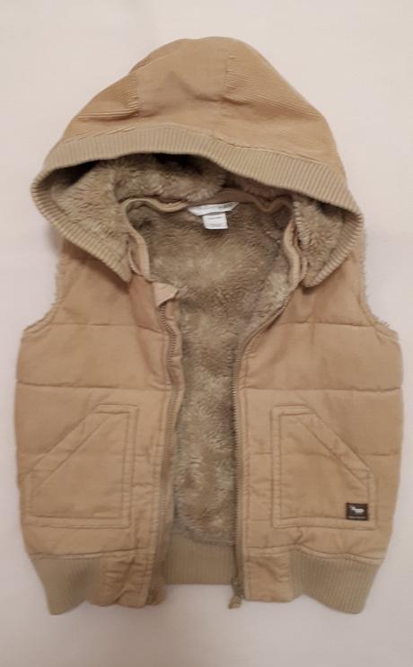 Manžestrová zimní vesta, vestička, vel.80, zn.h&m, h&m,80