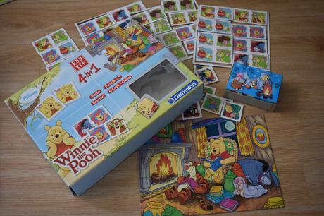 Soubor her clementoni medvídek pooh 3+,