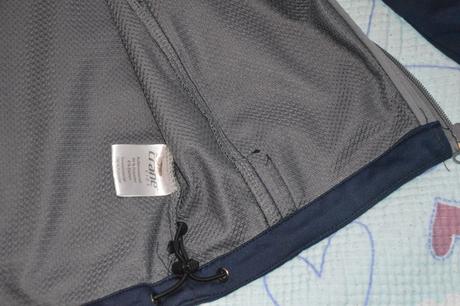 122 128 modrá softshellová bunda, zn. crane, 128