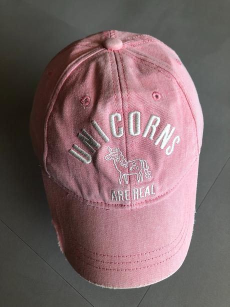 Next růžová kšiltovka čepice 7 let unicorns výšivk, next,122