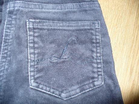 Džíny semišové vel. 116, 116