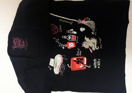 Dětské tričko čarodějnice, halloween, vel.128, c&a, c&a,128