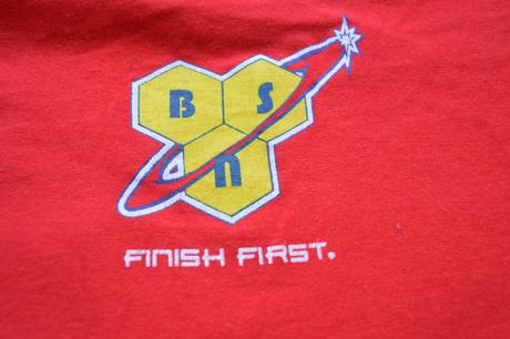 Bavlněné červené triko, xl