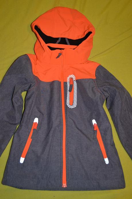 Podzimní softshellová bunda s fleece,122, kiki&koko,122