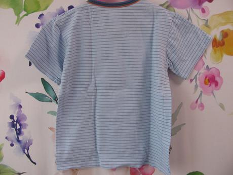 Chlapecké bavlněné sv.modré tričko s krokodýlem, cornette,128