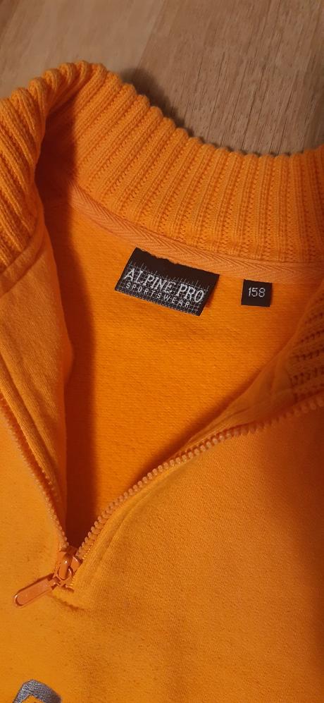 Dětská sportovní mikina alpine pro 158, alpine pro,158