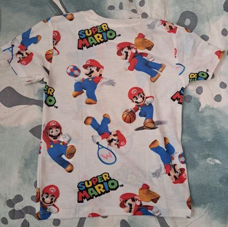 Tričko super mario, h&m,98