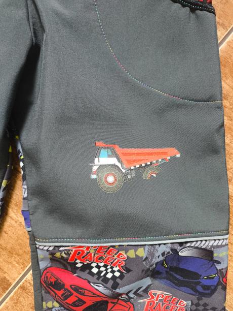 Softshellové kalhoty 122/128/134, 128