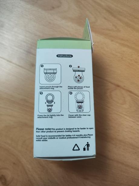 Krmící dudlík / kousátko se třemi síťkami, 