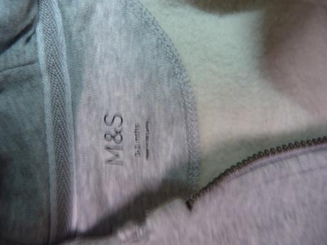 Šedá mikinka vel. 62, marks & spencer,62