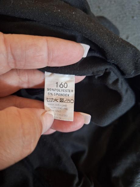 Dívčí sukně s kraťasy  vel. 160, 158