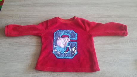 Fleesová mikina peppa pig vel. 2-3 roky., 92