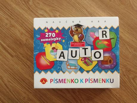 Naučná hra písmenko k písmenku,