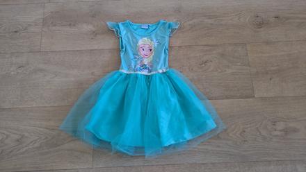 Karnevalový kostým elsa vel. 98/104, 
