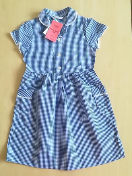 Šaty kostičkované m&s, marks & spencer,116