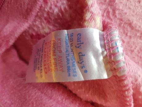 Fleesový overal značky early days, vel. 18-23 měs, early days,86