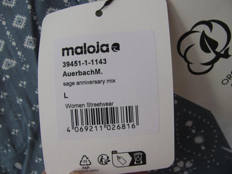 Letní pohodlné bavlněné 7/8 kalhoty maloja, l