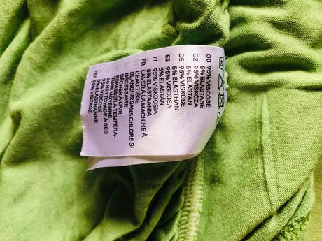 Set v zelene barve, sukne,top,triko 34, h&m,34