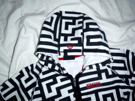 Krásná černobílá mikina nordblanc, nordblanc,122