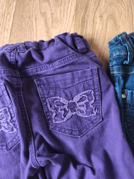 4krát džíny skinny kalhoty h&m next topolino, next,104