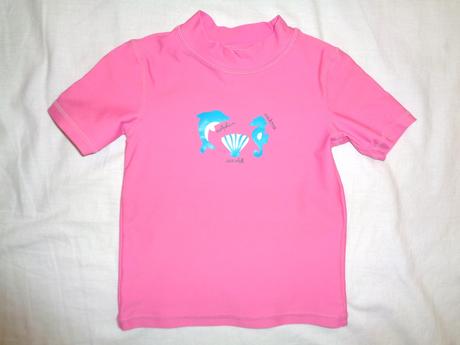 Luxusní plavkové růžové tričko 86/92, alive,86 / 92