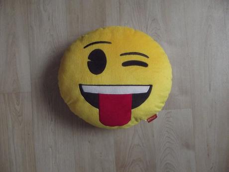 Polštář/podsedák smajlík,