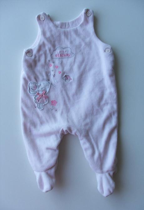 L278 teplejší podšité dupačky vel. 56, mothercare,56
