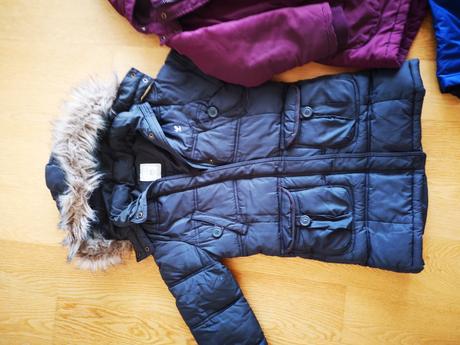Teplá zimni dlouhá bunda 128, 128