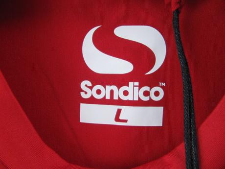 Funkční červené elastické triko - sondico, l