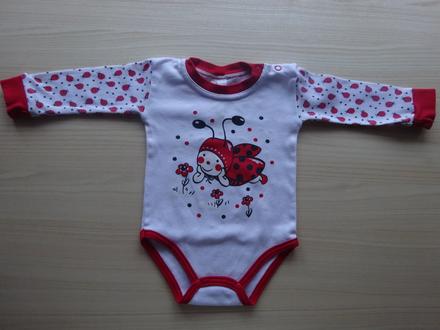 Body dl.r. s beruškou, vel. 68, 68