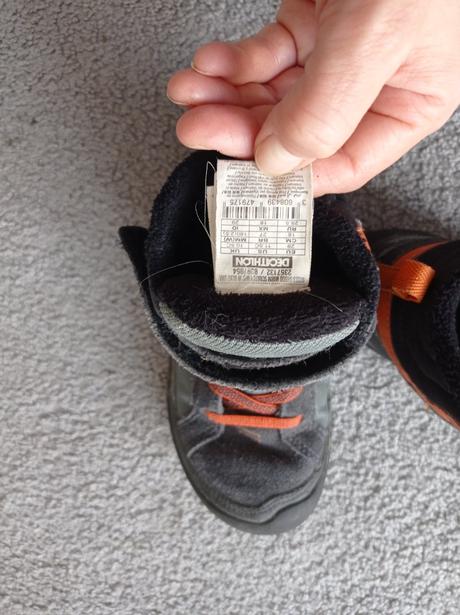 Zimní boty, decathlon,29
