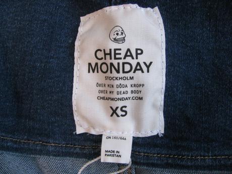 Dámský džínový elastický overal cheap monday, xs