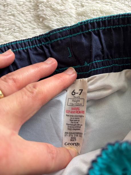 Kraťasy koupací - v.6/7 let, george,122