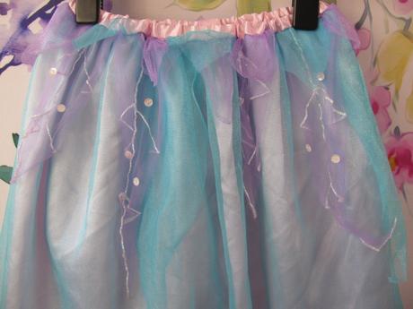 Kostým-krásná tylová sukně pro vílu ,vel.4-7 let,