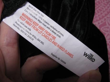 Karnevalový černý plášť s kapucí-upír, kouzelník,