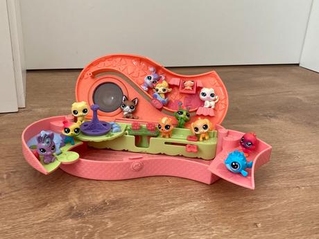 Littlest pet shop - zvířatká, domeček,
