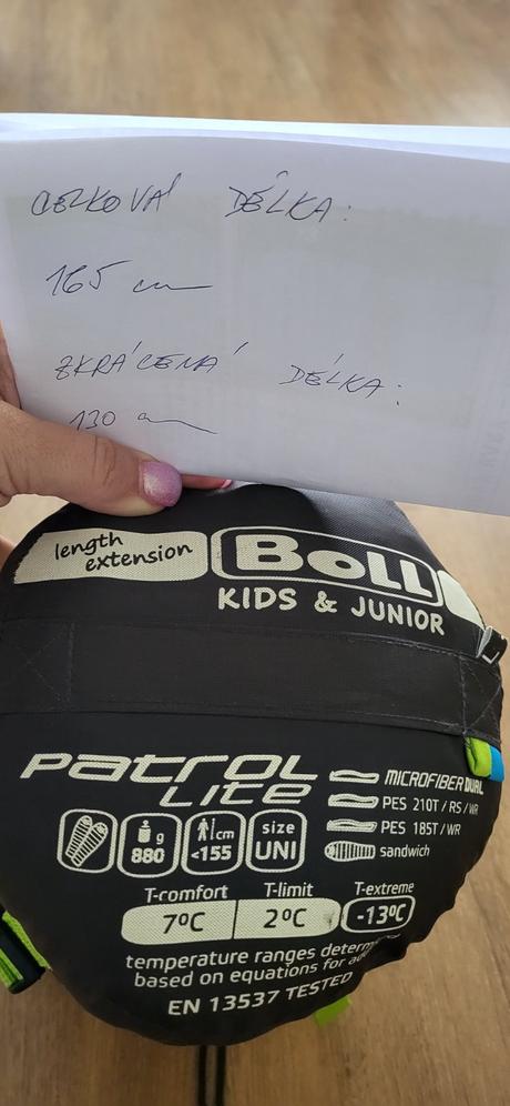 Rostoucí spacák zn.boll patrol lite s dinosaury, boll