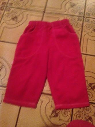 Dívčí teplé tepláky vel. 74 - 80, 74