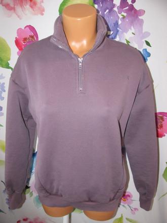 Dámská, dívčí bavlněná fialová mikina, s