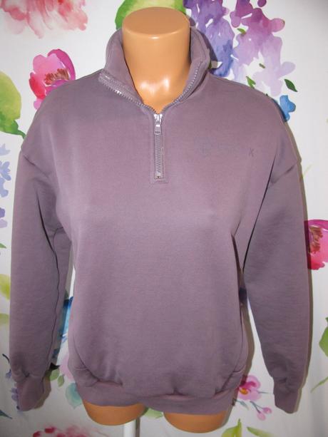 Dámská, dívčí bavlněná fialová mikina, s