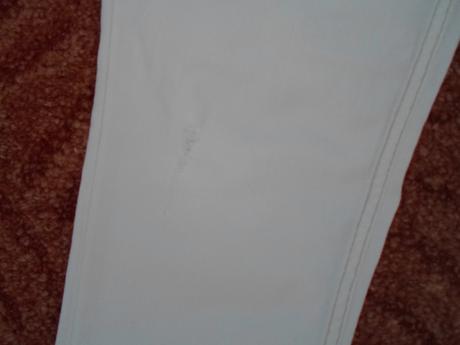 Bílé kalhoty rifle džíny relaxed skinny, next,40