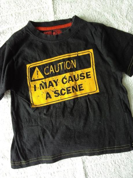 Tričko s nápisem, rebel,104