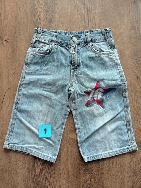 Kraťasy riflové 98/104, rebel,98