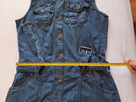 Riflové šaty, vel. l, l